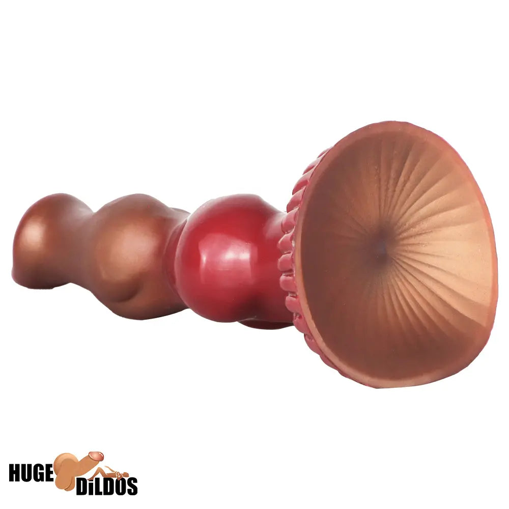 6.69in 7.48in 9.06in Silicone Fantasy Animal Dog Soft Vaginal Dildo