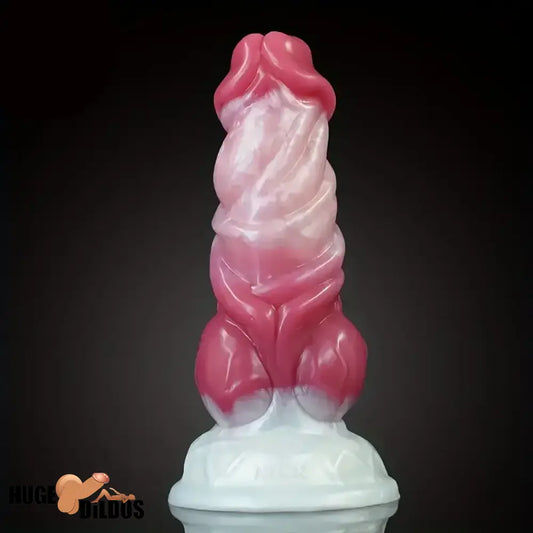 6.89in Liquid Silicone Monster Fantasy Dildo For Couples Hands-Free Play