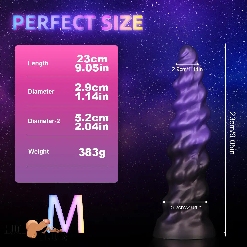 7.09in 9.05in 11.26in Silicone Fantasy Monster Soft Cock Dildo For Gay
