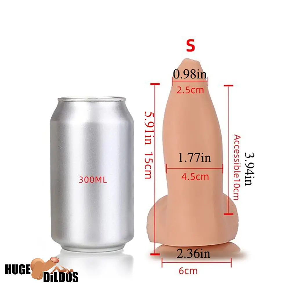 5.9in 7.09in 8.66in 9.45in 11.02in Silicone Big Thick Wide Dildo For Women