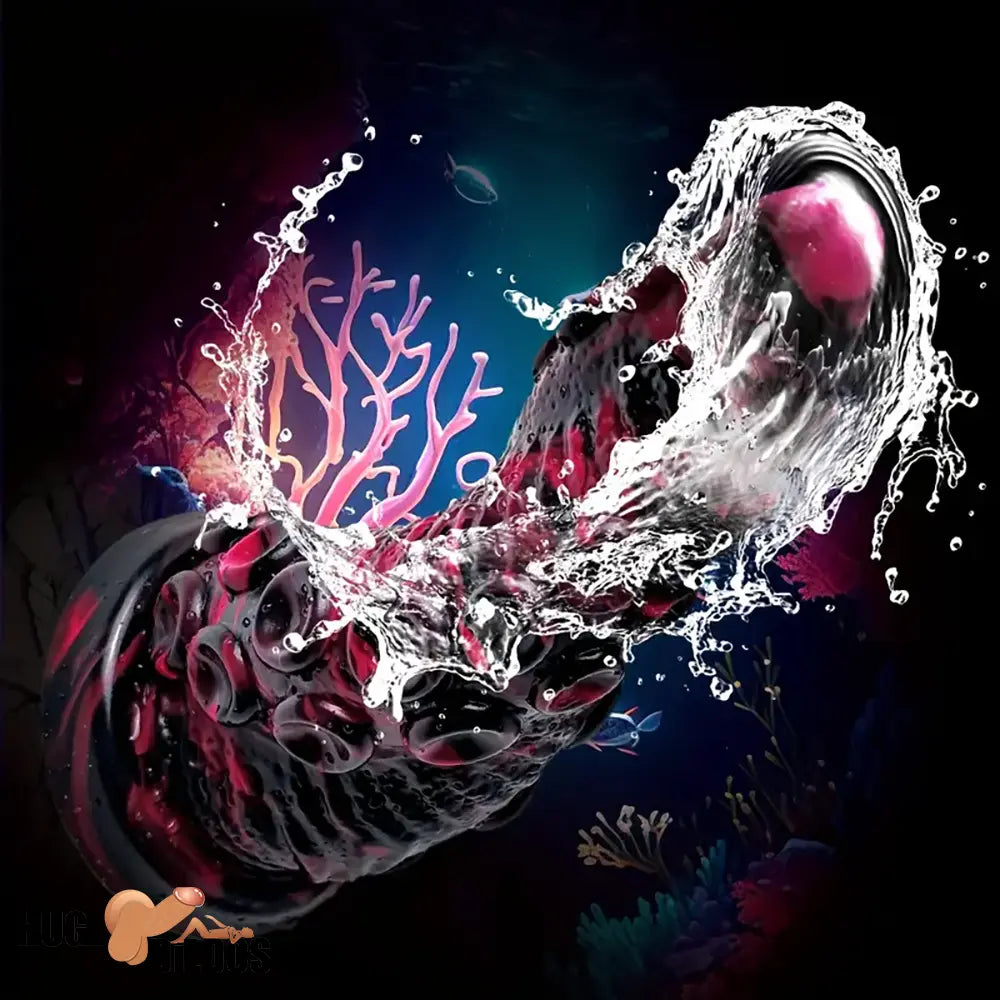 7.87in Fantasy Monster Octopus Tentacle Flexible Silicone Dildo For Couples