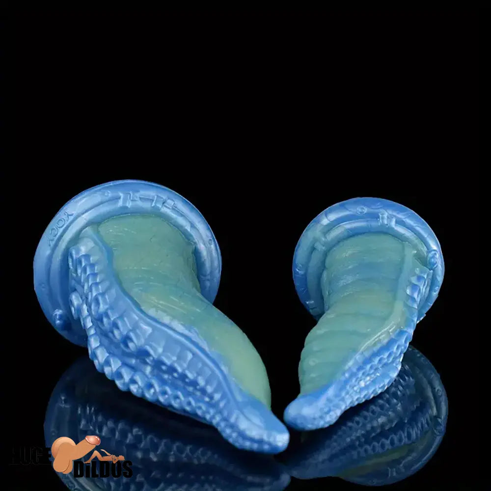 7.16in 9.05in Fantasy Monster Octopus Tentacle Silicone Flexible Soft Dildo