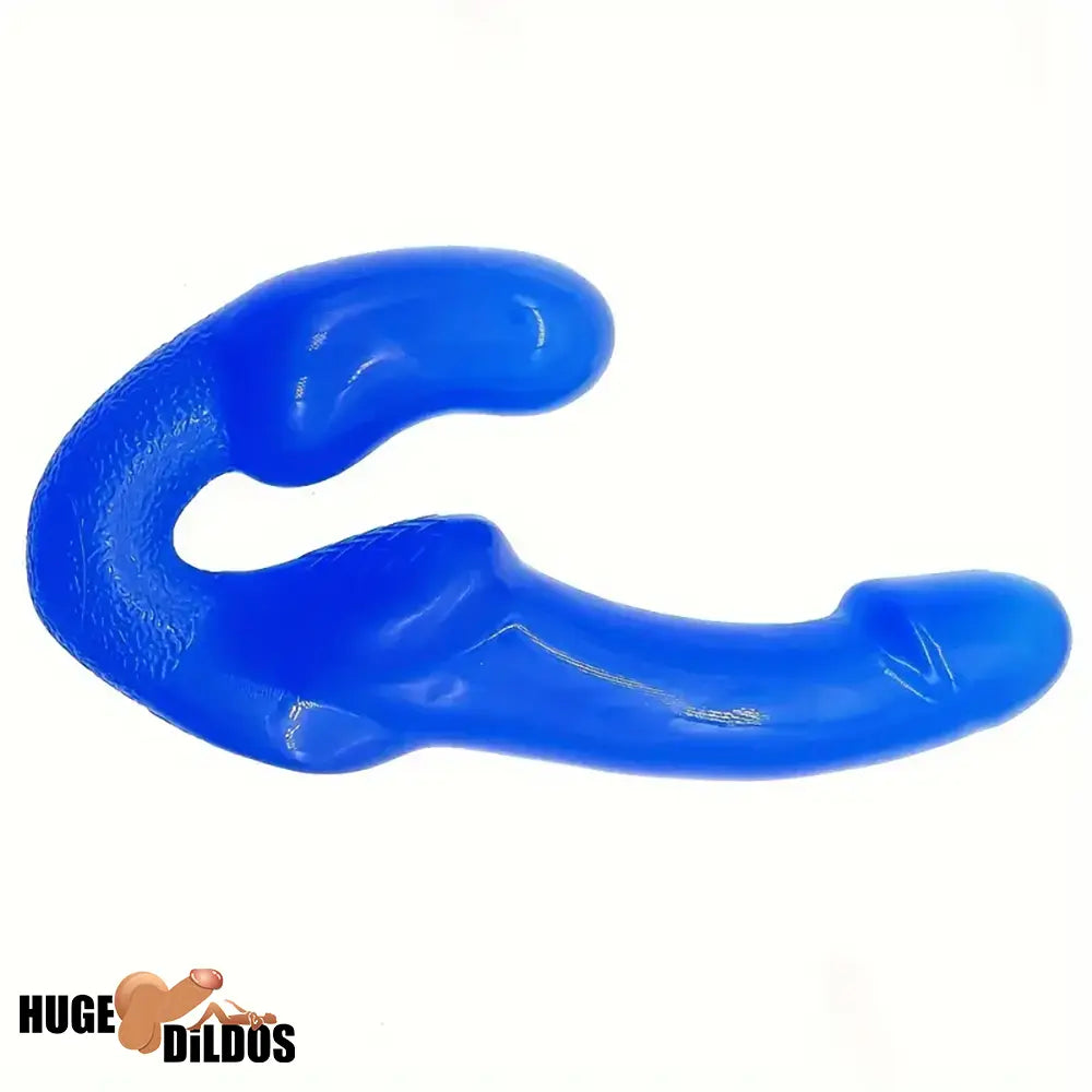 9.05in Dual Heads Strapless Strapon Dildo For Couples Lesbian Sex Orgasm