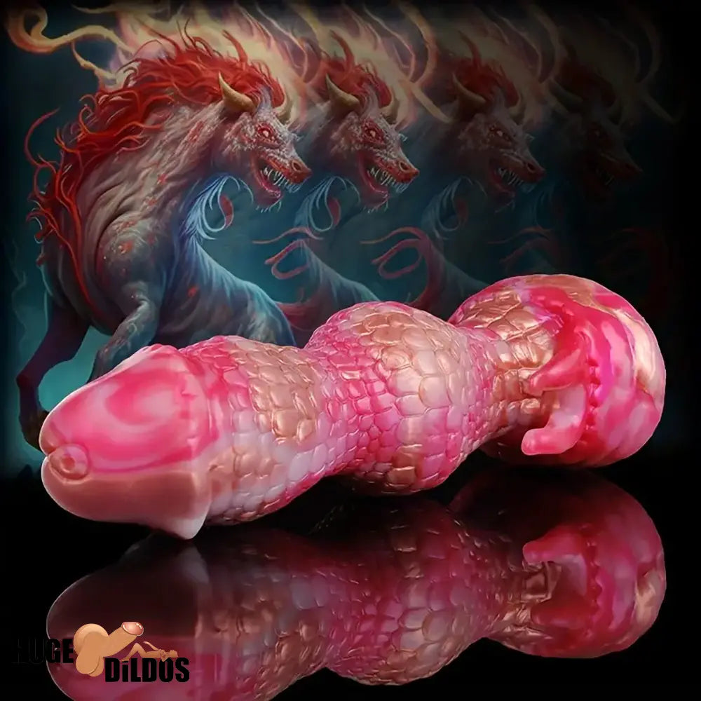 7.08in Fantasy Monster Dragon Silicone Soft Dildo Ideal For Couples Lesbian