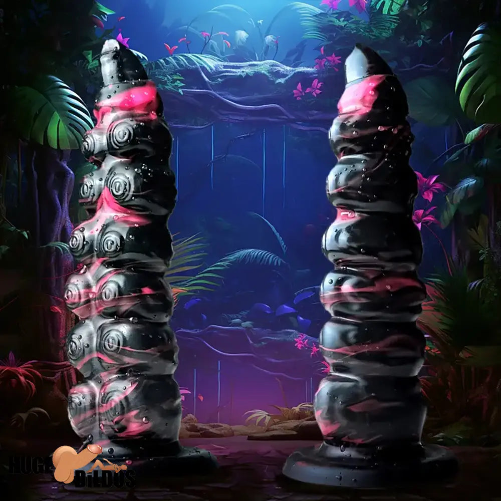 8.7in Monster Octopus Tentacle Big Silicone Soft Flexible Dildo For Couples