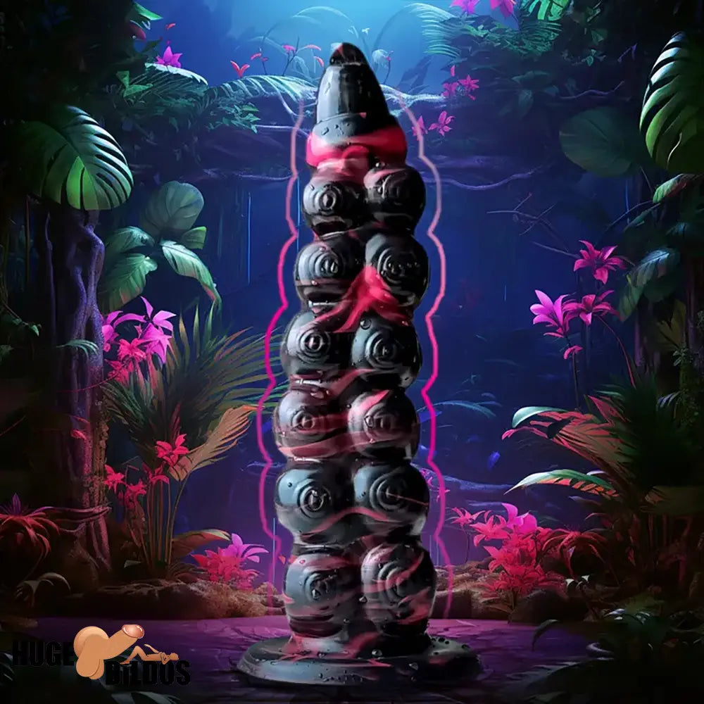 8.7in Monster Octopus Tentacle Big Silicone Soft Flexible Dildo For Couples