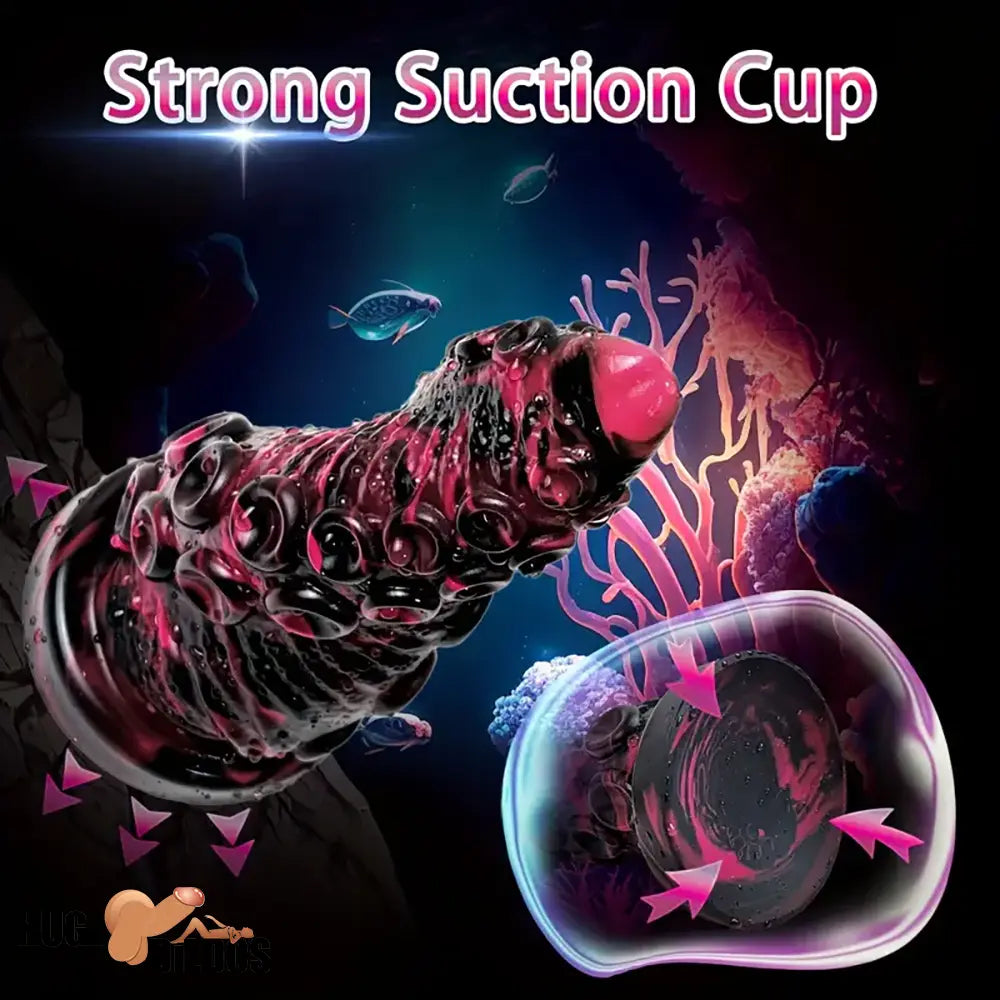 7.87in Fantasy Monster Octopus Tentacle Flexible Silicone Dildo For Couples