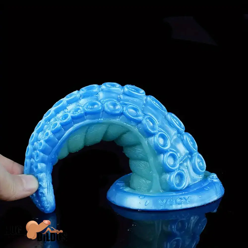 7.16in 9.05in Fantasy Monster Octopus Tentacle Silicone Flexible Soft Dildo