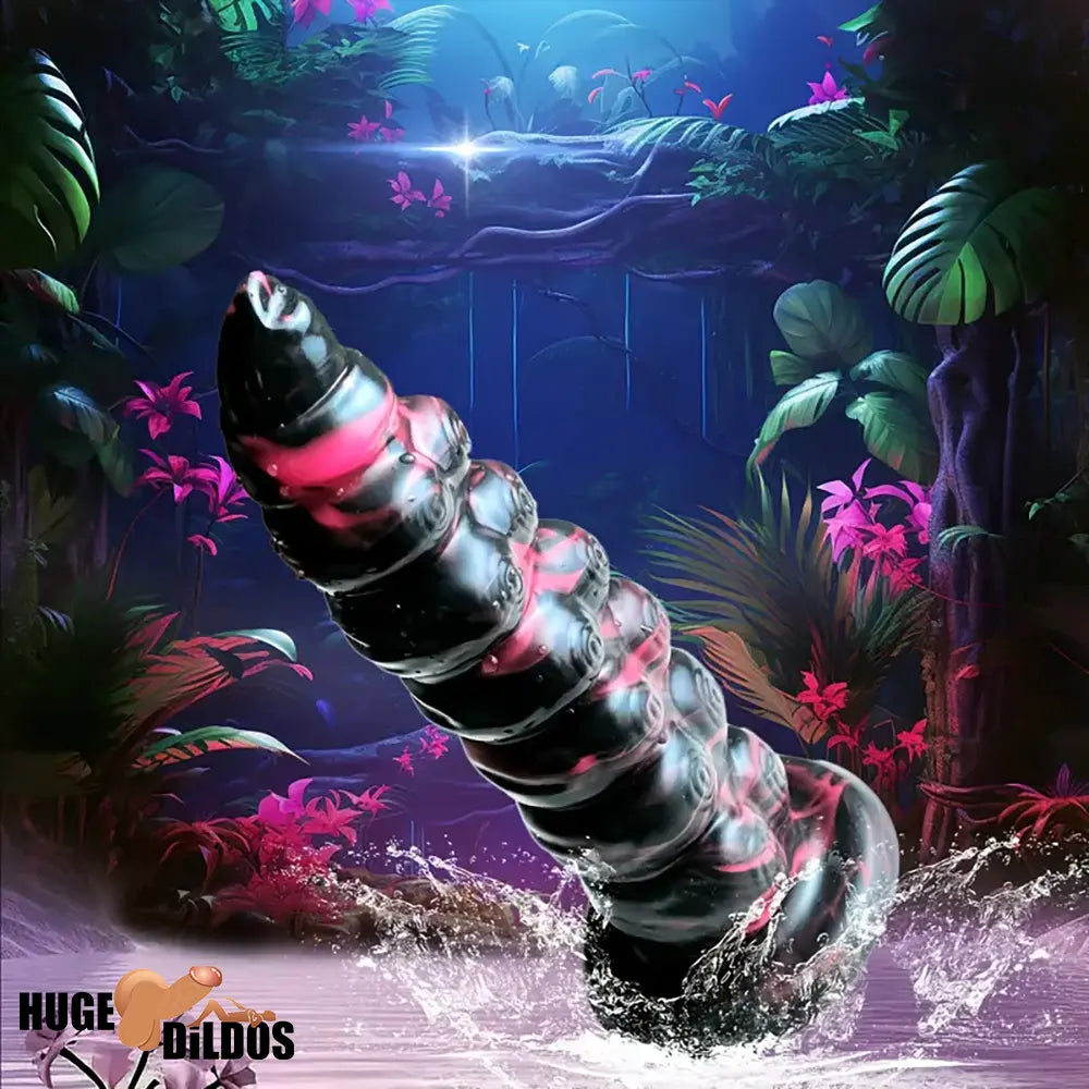 8.7in Monster Octopus Tentacle Big Silicone Soft Flexible Dildo For Couples