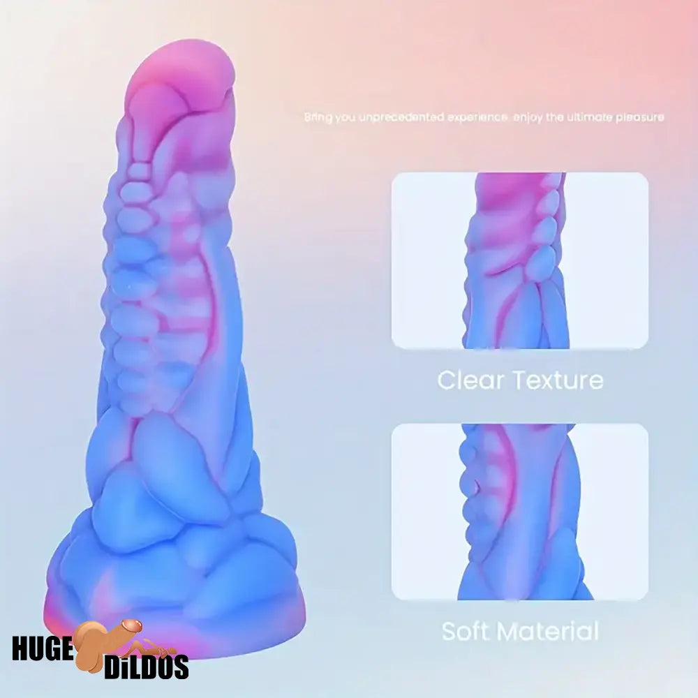 7.87in Fantasy Monster Silicone Soft Dildo Waterproof External Anal Opener