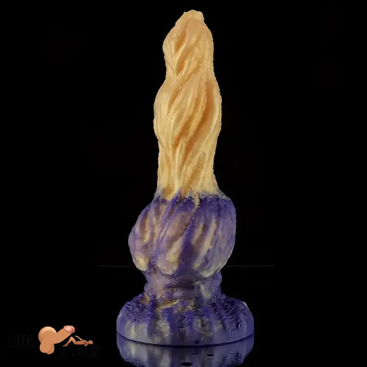 6.38in Liquid Silicone Soft Monster Body-Safe Dildo For Women Sex Pleasure