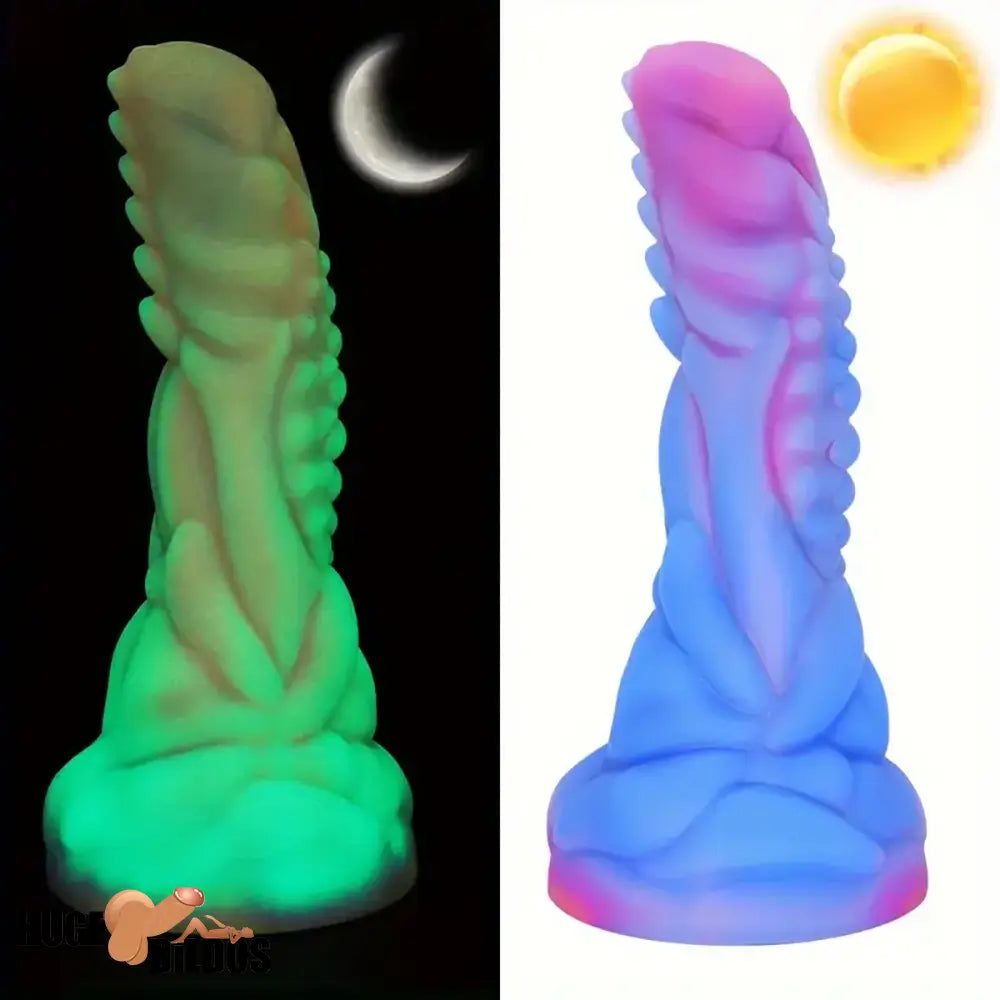 7.87in Fantasy Monster Silicone Soft Dildo Waterproof External Anal Opener