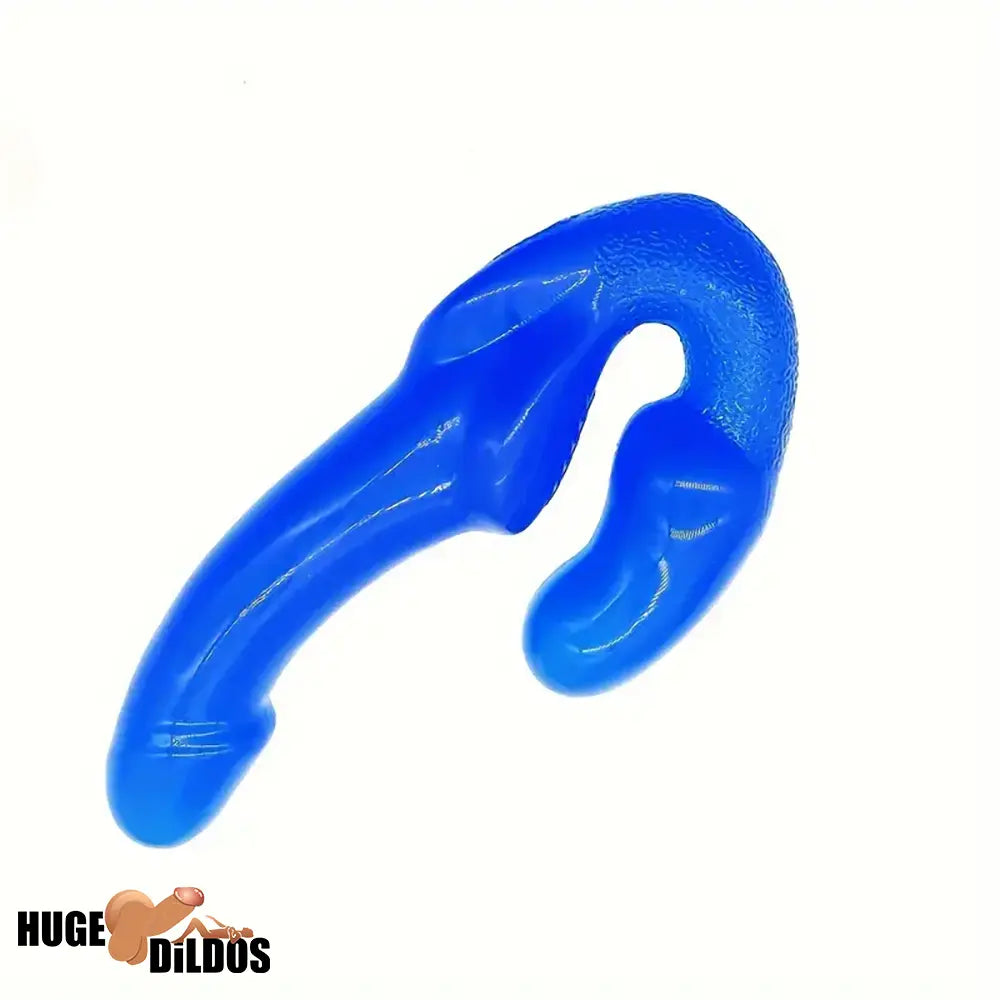 9.05in Dual Heads Strapless Strapon Dildo For Couples Lesbian Sex Orgasm