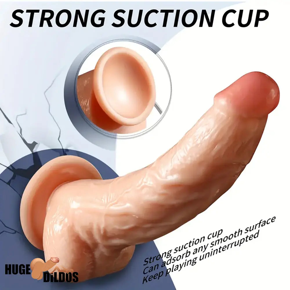 9in Big Lifelike Real Ejaculating Dildo Ideal For Couples Lesbian Sex Toy