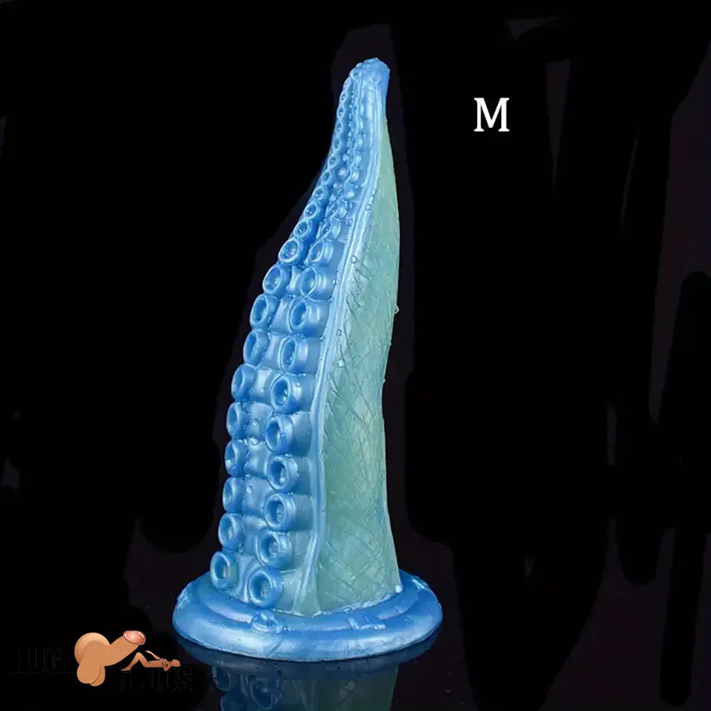 7.16in 9.05in Fantasy Monster Octopus Tentacle Silicone Flexible Soft Dildo