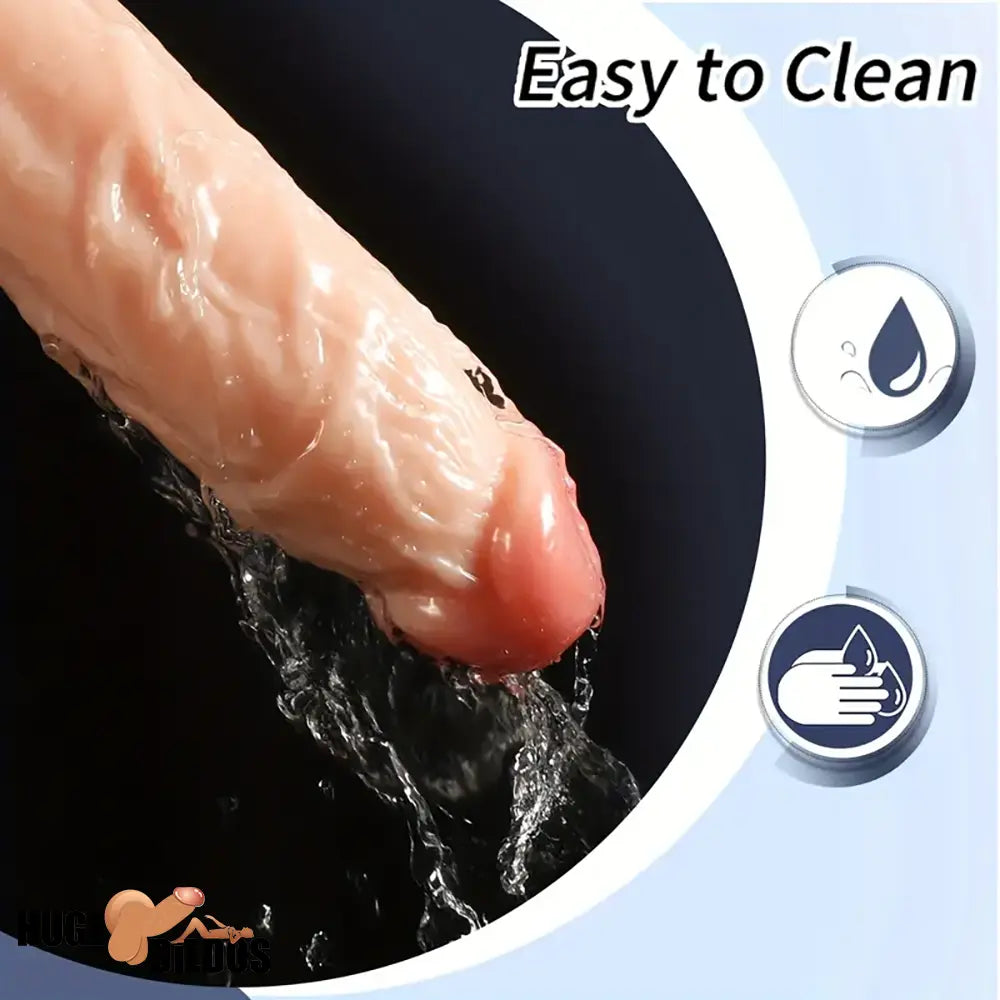 9in Big Lifelike Real Ejaculating Dildo Ideal For Couples Lesbian Sex Toy
