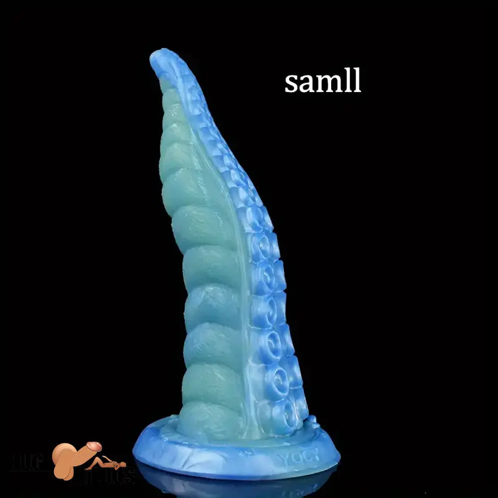 7.16in 9.05in Fantasy Monster Octopus Tentacle Silicone Flexible Soft Dildo
