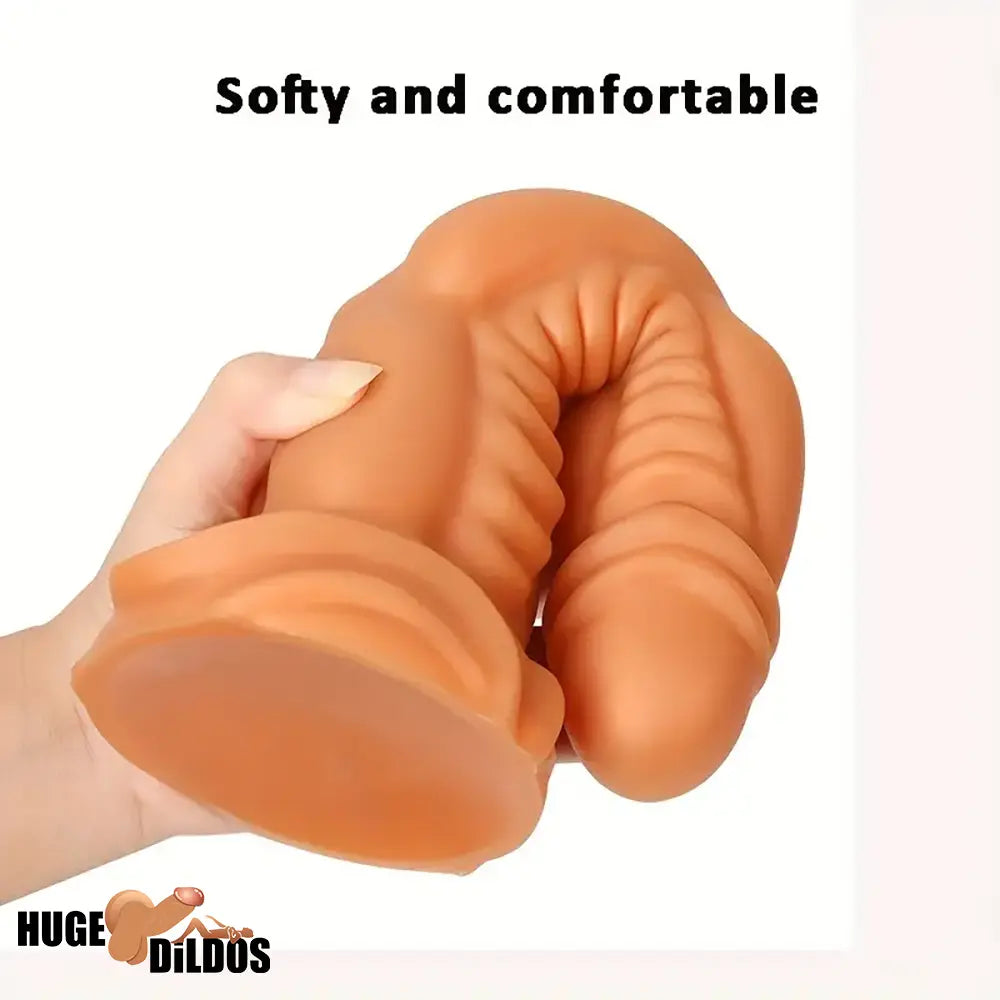5.91in 8.66in 10.55in Unisex Silicone Fantasy Big Ideal Soft Love Dildo