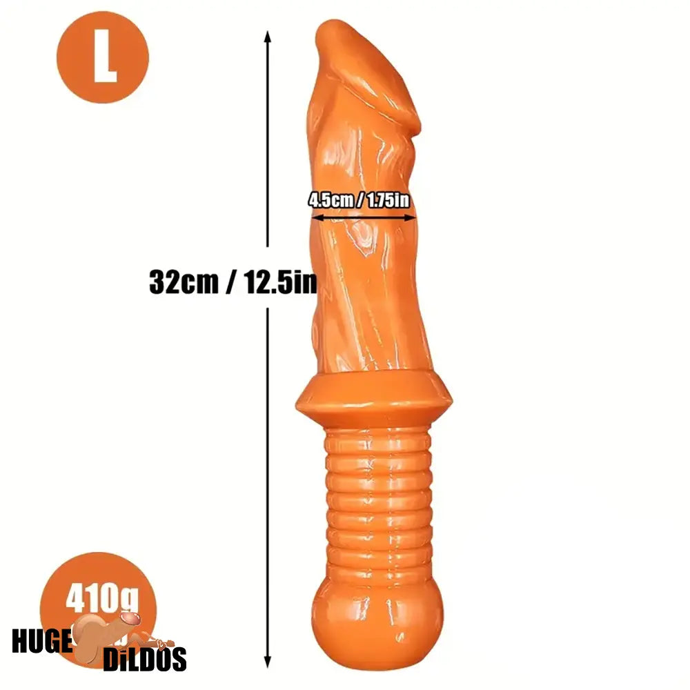 10in 12.5in Big Lifelike knife Dildo With Handle Sex Toy Masturbator Advancers