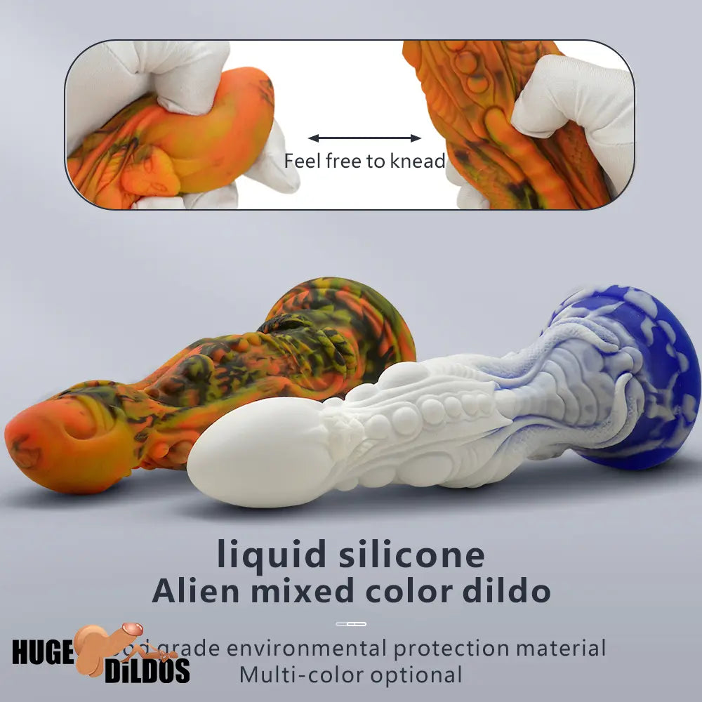 10.43in Big Dragon Monster Silicone Dildo For Anal Vaginal Sex G Spot Cock
