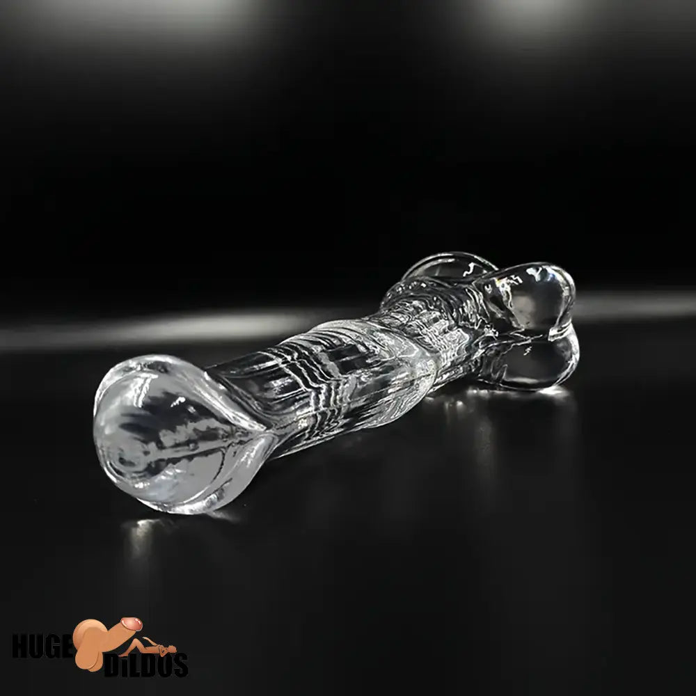 6.6in 7.8in 8.6in 9.8in Clear Black Horse Cock Dildo For G-Spot Advancers