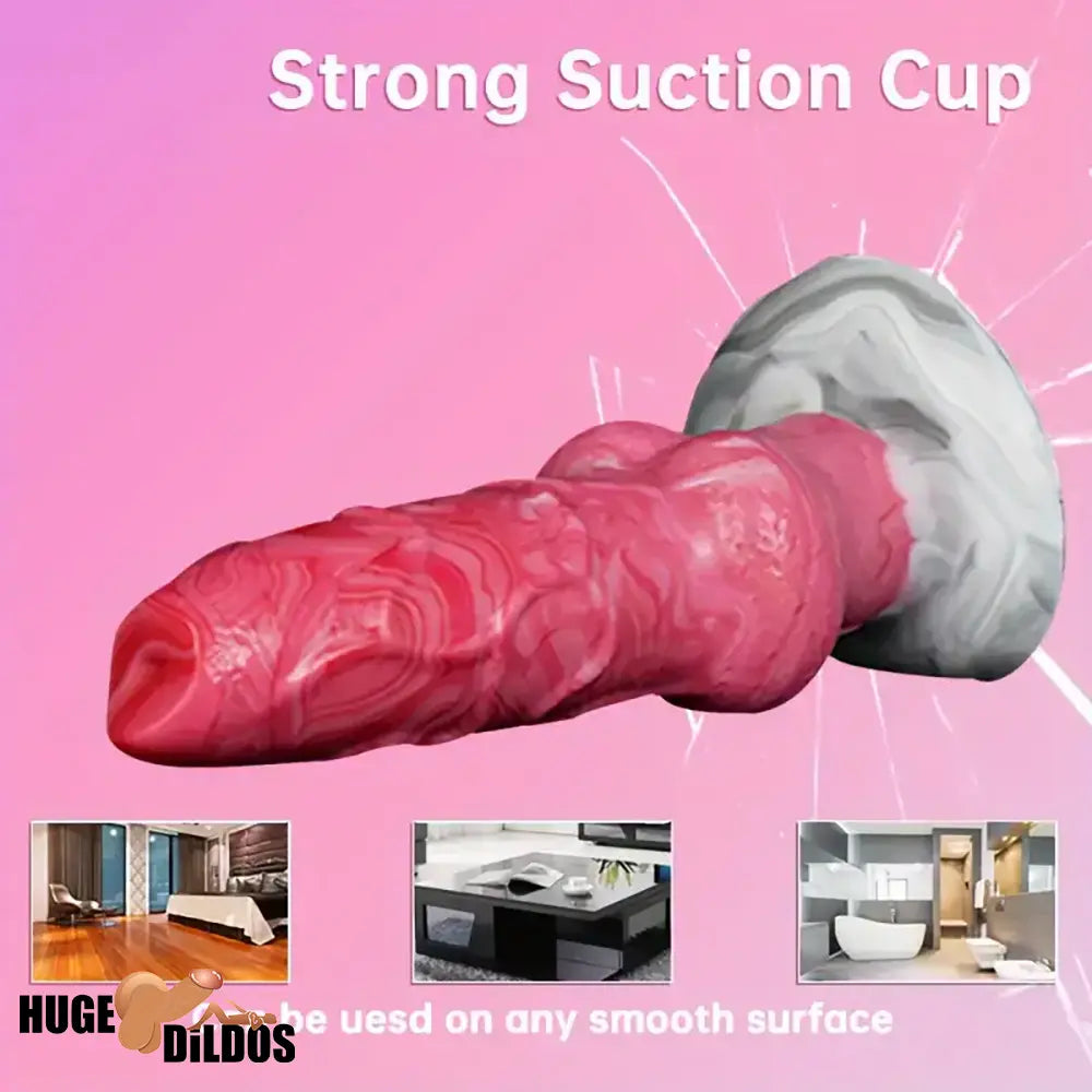 Multiple Models Monster Silicone Soft Animal Dog Knot Dildos With Suction Cup