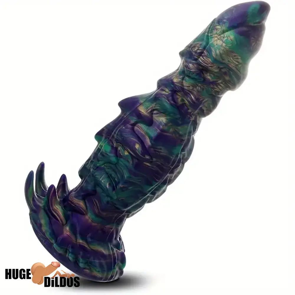 9.84in Body Safe Silicone Big Soft Monster Dildo For Body-Safe Suction Cup