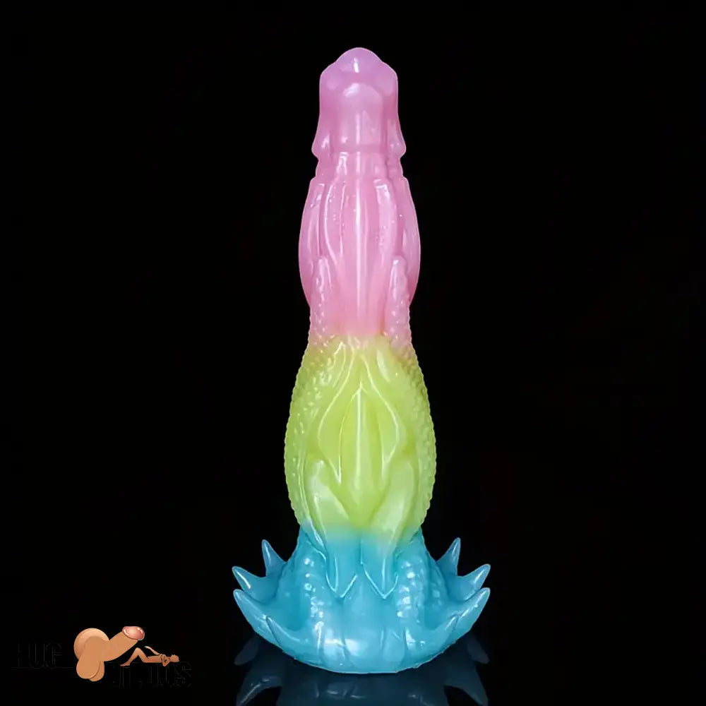 9.06in Silicone Dragon Big Soft Dildo For G-Spot Anal Stimulation Sex Clit
