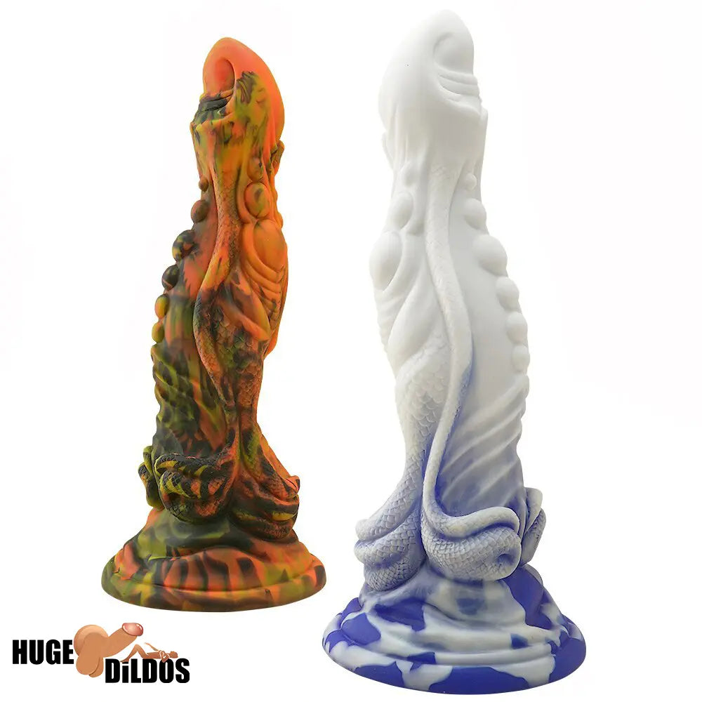 10.43in Big Dragon Monster Silicone Dildo For Anal Vaginal Sex G Spot Cock