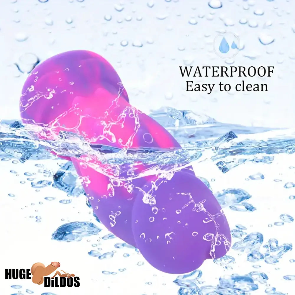 6.89in Body Safe Silicone Soft Odd Dildo For Women Men Sex Suction Cup