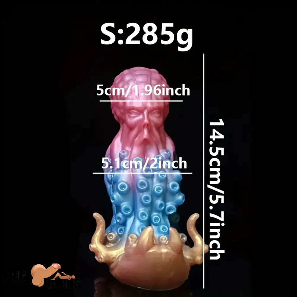 5.7in 7.87in Tentacle Octopus Silicone Soft Dildo For Women G Spot Sex