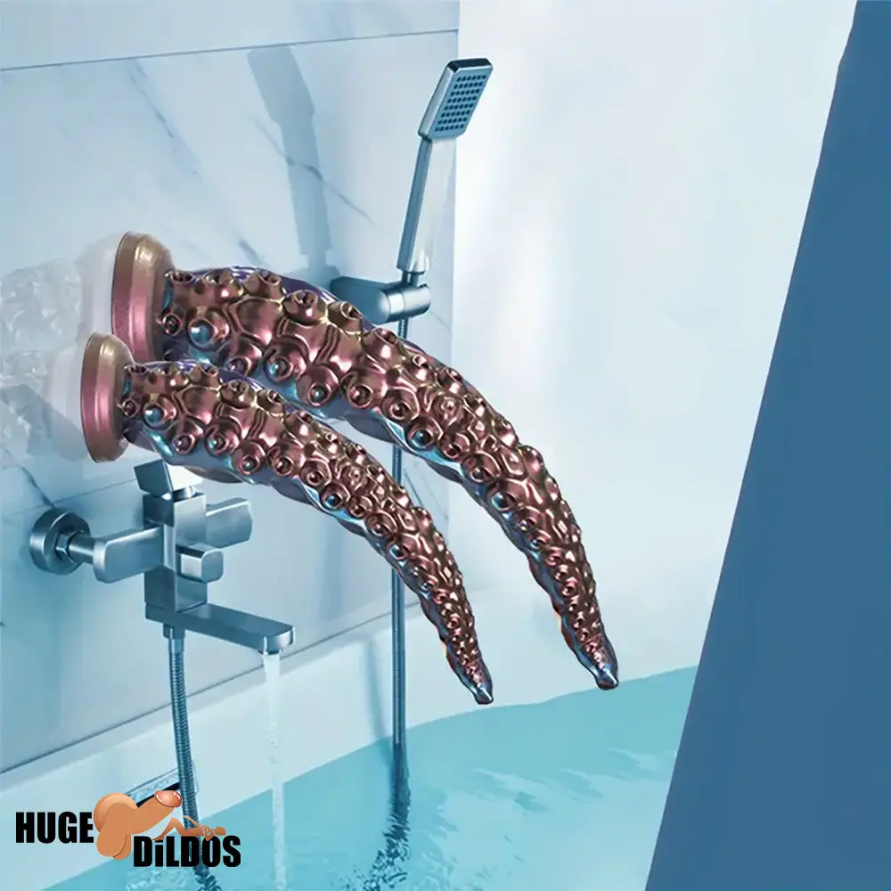 12.8in Tentacle Big Silicone Soft Dildo For G-Spot Anal Stimulation Orgasm