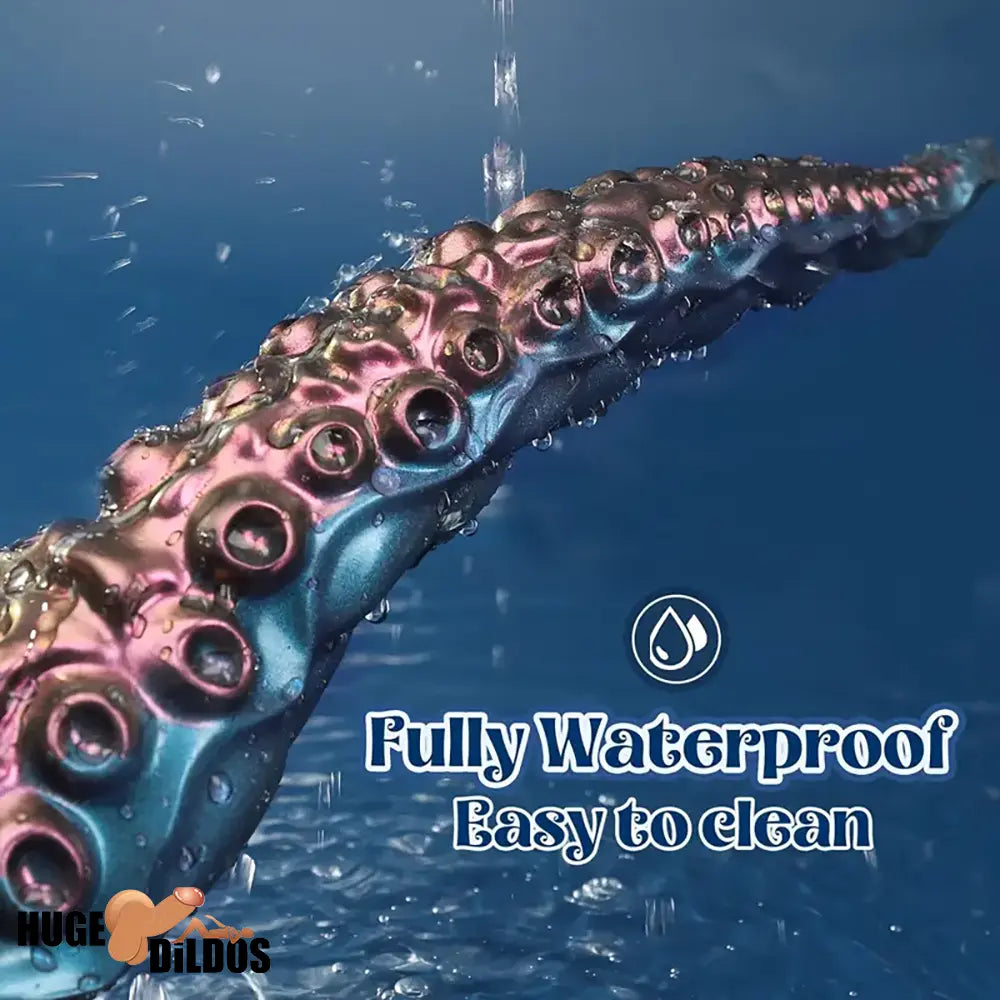 12.8in Tentacle Big Silicone Soft Dildo For G-Spot Anal Stimulation Orgasm