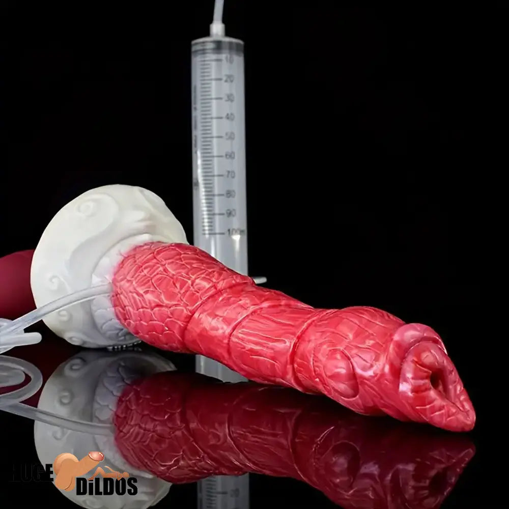 8.46in Body Safe Silicone Big Soft Dragon Dildo For Vagina Suction Cup