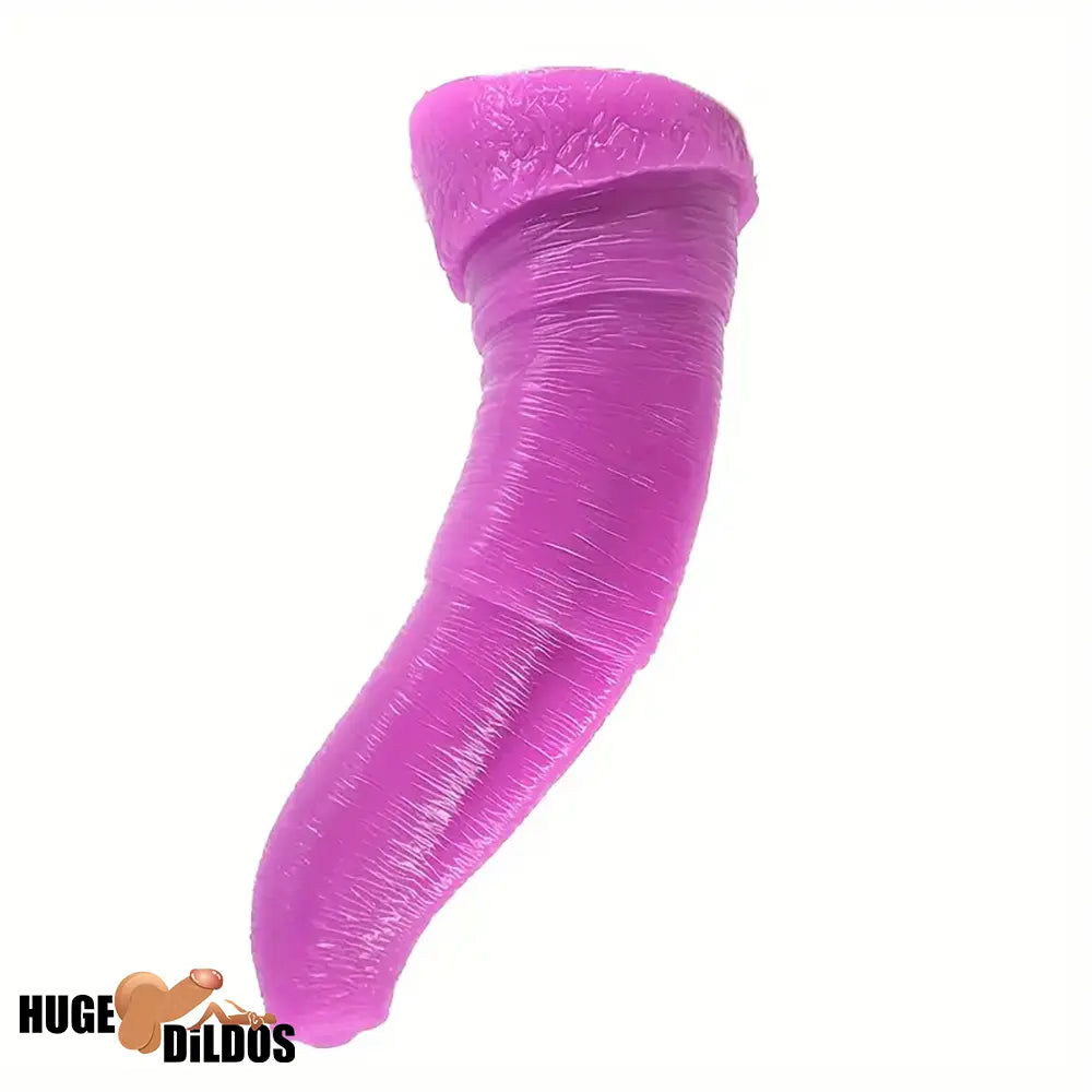10.5in Real Cock Big Elephant Trunk Thick Penis Dildo Anal Clit Expander