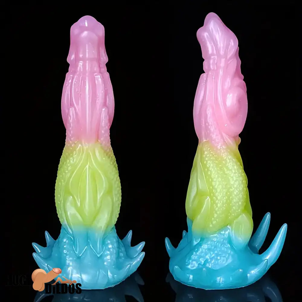 9.06in Silicone Dragon Big Soft Dildo For G-Spot Anal Stimulation Sex Clit