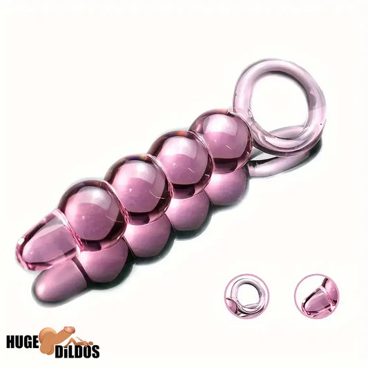 6.1in 6.3in 6.49in Glass Crystal Durable Dildo For Female Male Sex Pleasure