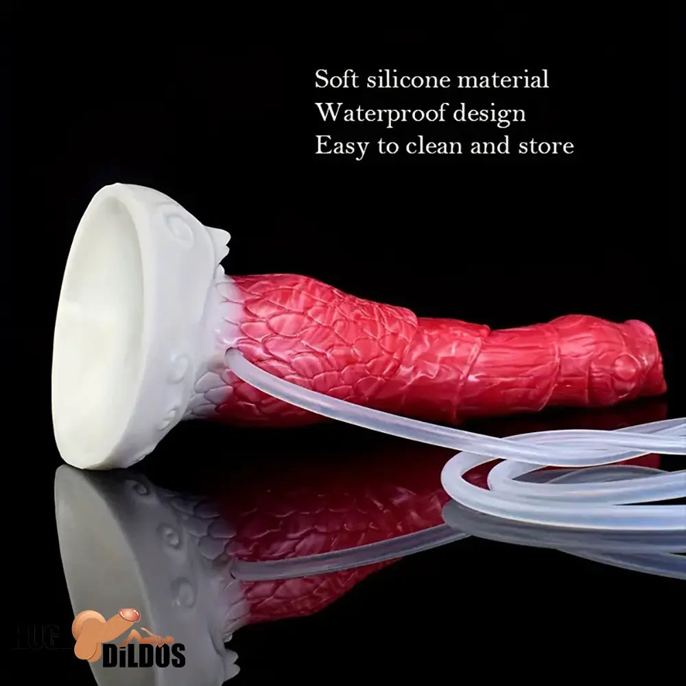 8.46in Body Safe Silicone Big Soft Dragon Dildo For Vagina Suction Cup