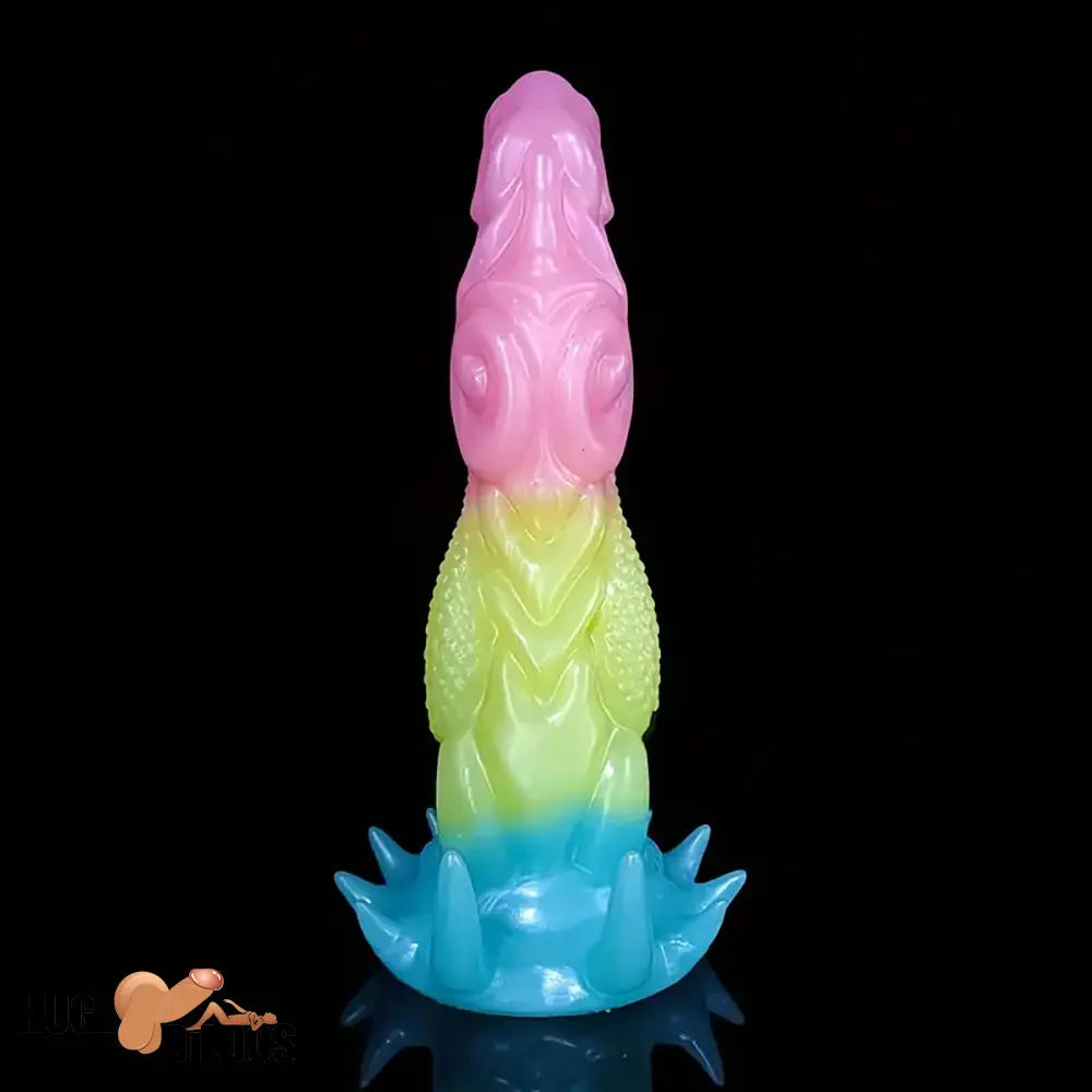 9.06in Silicone Dragon Big Soft Dildo For G-Spot Anal Stimulation Sex Clit