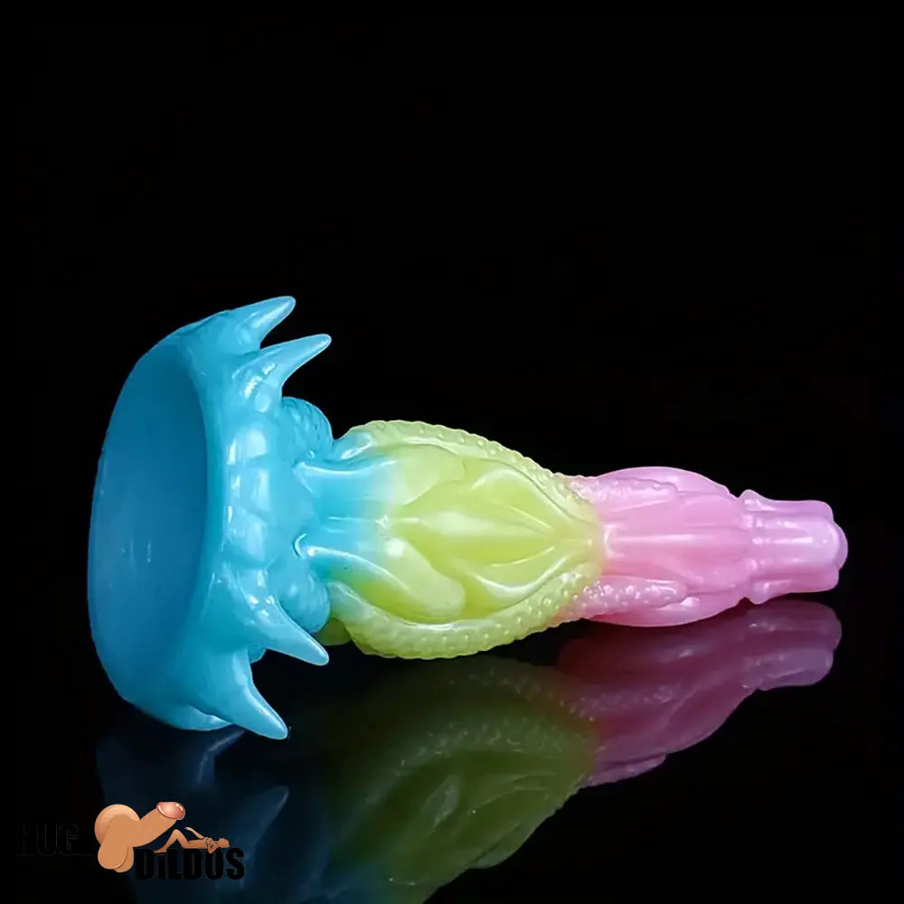 9.06in Silicone Dragon Big Soft Dildo For G-Spot Anal Stimulation Sex Clit