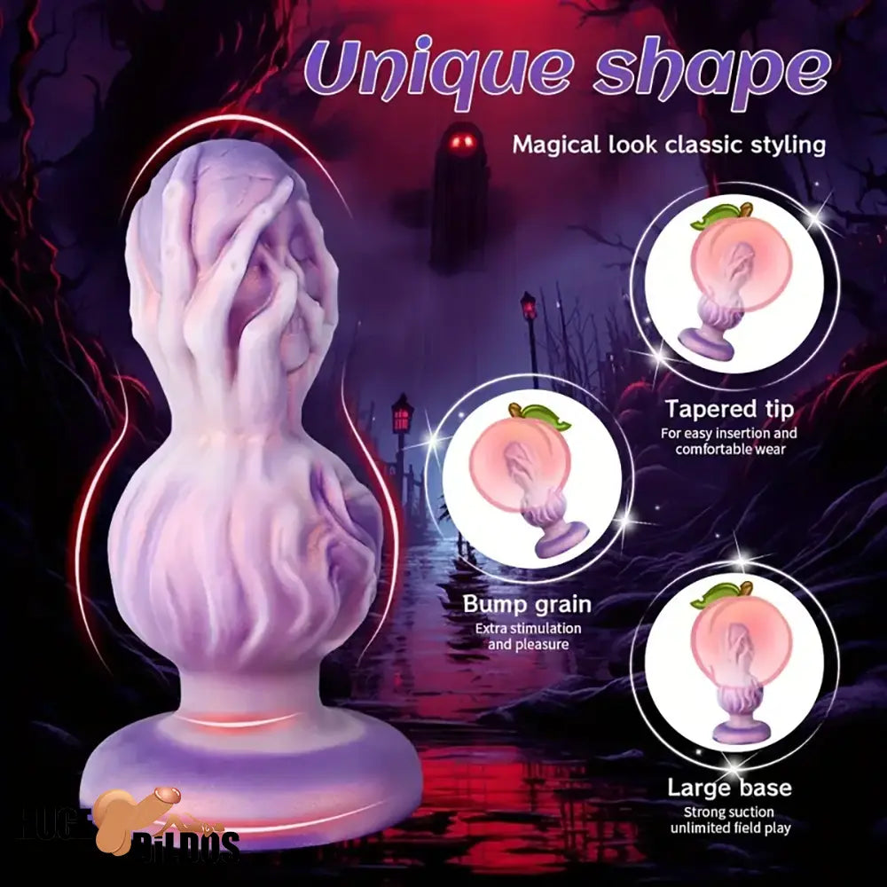 5.51in 6.41in 7.28in Fantasy Monster Cock Dildo Butt Plug For G Spot Sex
