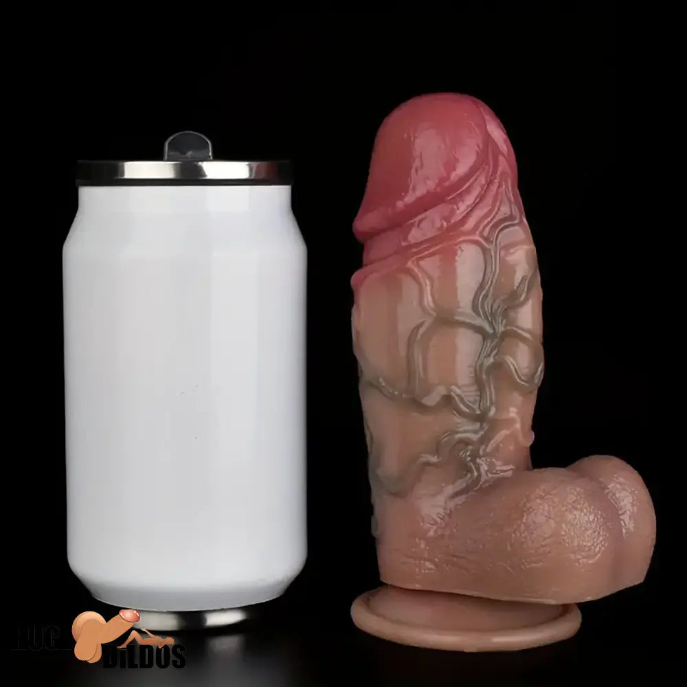 6.3in Superb Skin Sensation Realistic Silicone Soft Dildo For Female