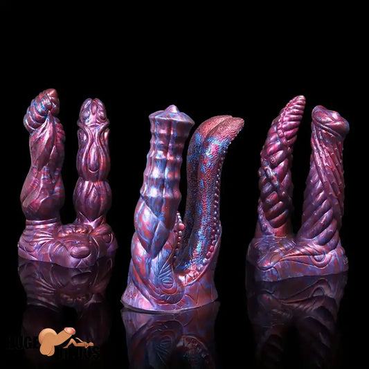 7.64in 7.99in 8.07in Fantasy Silicone Double Heads Lesbian Women Dildo