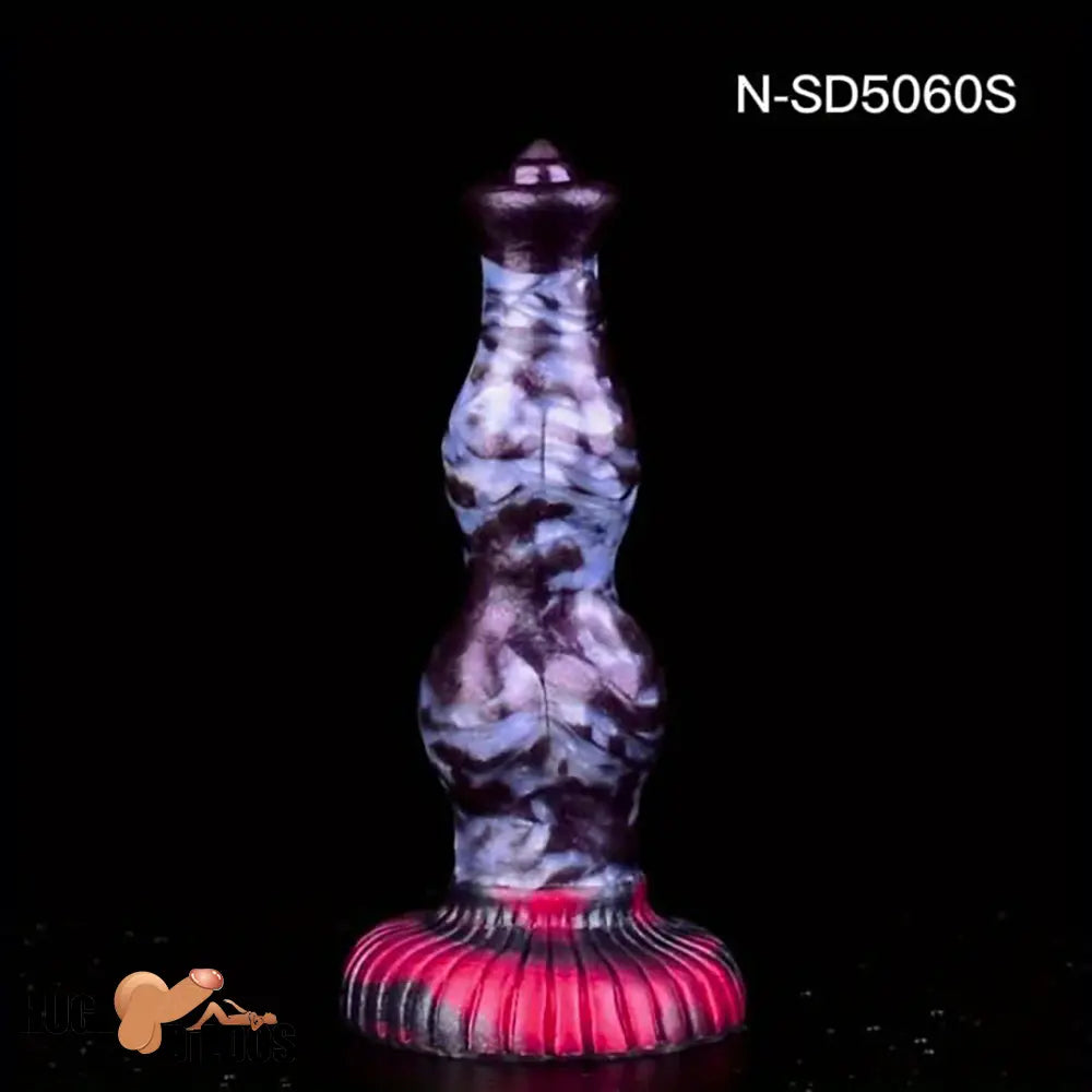 7.87in 7.99in 9.25in Soft Silicone Dog Dildo For Clit Penis Massage