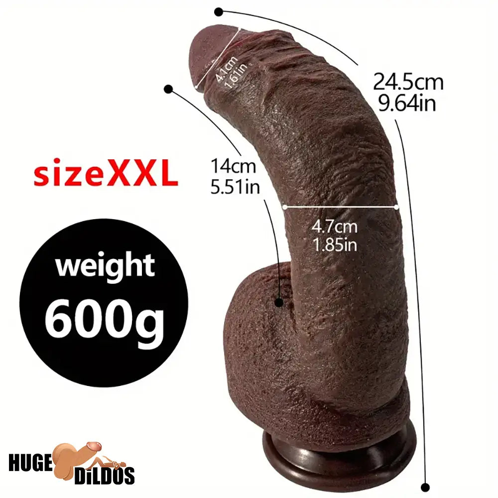 Multiple Inches Silicone Soft Female Dildo Sex Toy For Vaginal Penis Anal