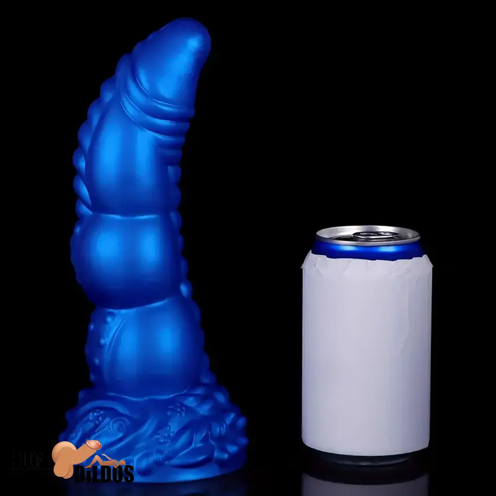 7.87in 8.1in 9.25in Silicone Realistic Monster Soft Bendable Dildo Penis