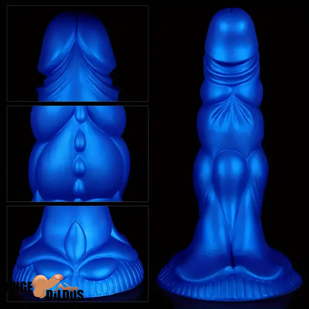 7.87in 8.1in 9.25in Silicone Realistic Monster Soft Bendable Dildo Penis