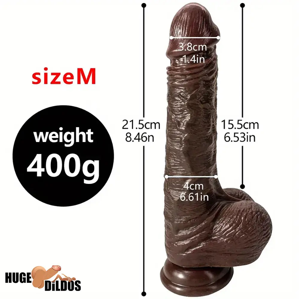 Multiple Inches Silicone Soft Female Dildo Sex Toy For Vaginal Penis Anal