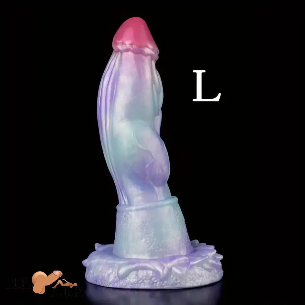 5.7in 7.79in 9.96in Dragon Soft Silicone Monster Penis Dildo With Big Knot