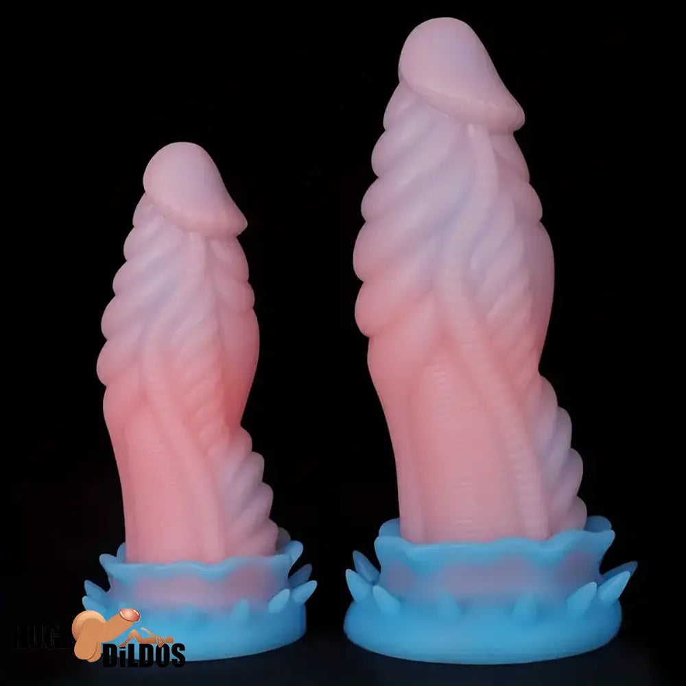 7.87in 9.84in Super Soft Dragon Silicone Animal Monster Odd Dildo